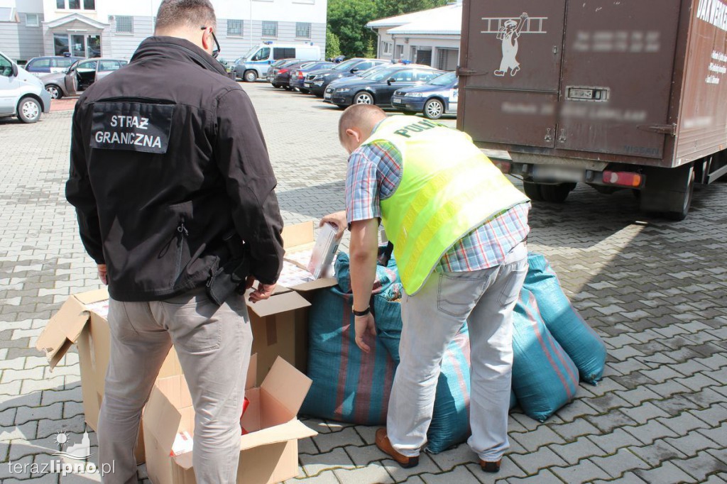 Akcja policji i straży granicznej