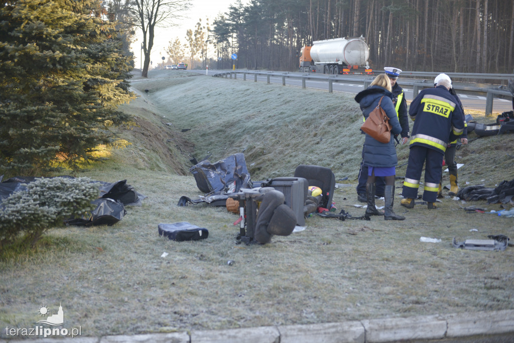 Śmiertelny wypadek na DK 10 w Skępem