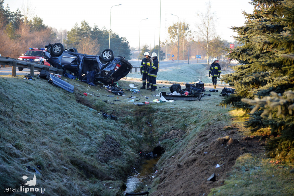 Śmiertelny wypadek na DK 10 w Skępem