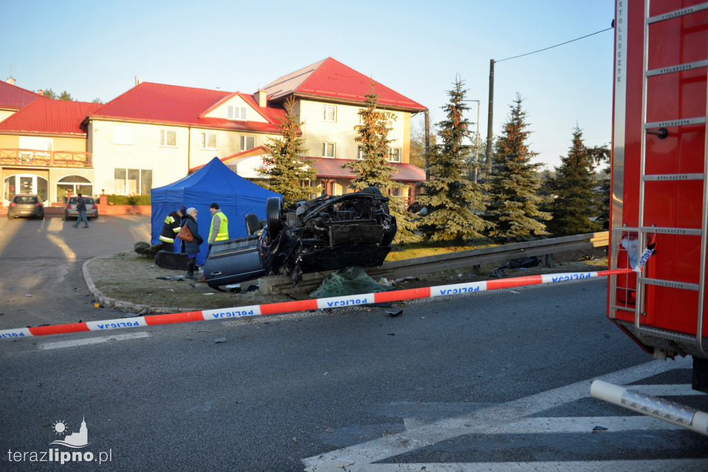 Śmiertelny wypadek na DK 10 w Skępem