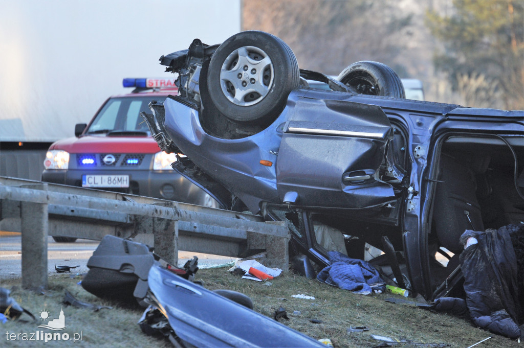 Śmiertelny wypadek na DK 10 w Skępem