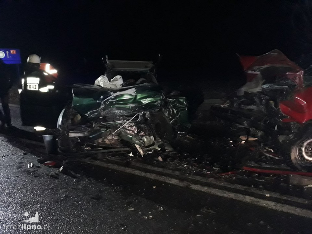 Śmiertelny wypadek na DK 67