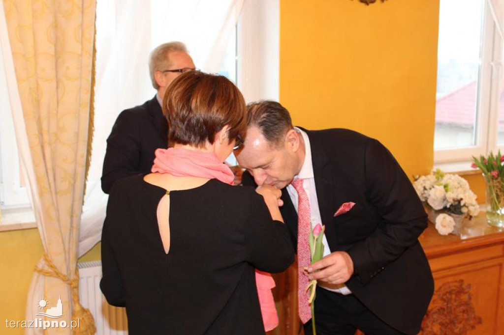 Rozdanie dyplomów w Ratuszu