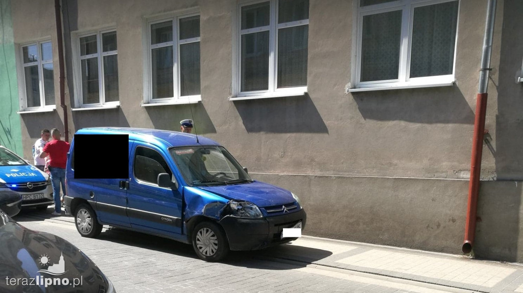 Groźne zdarzenie w centrum Lipna