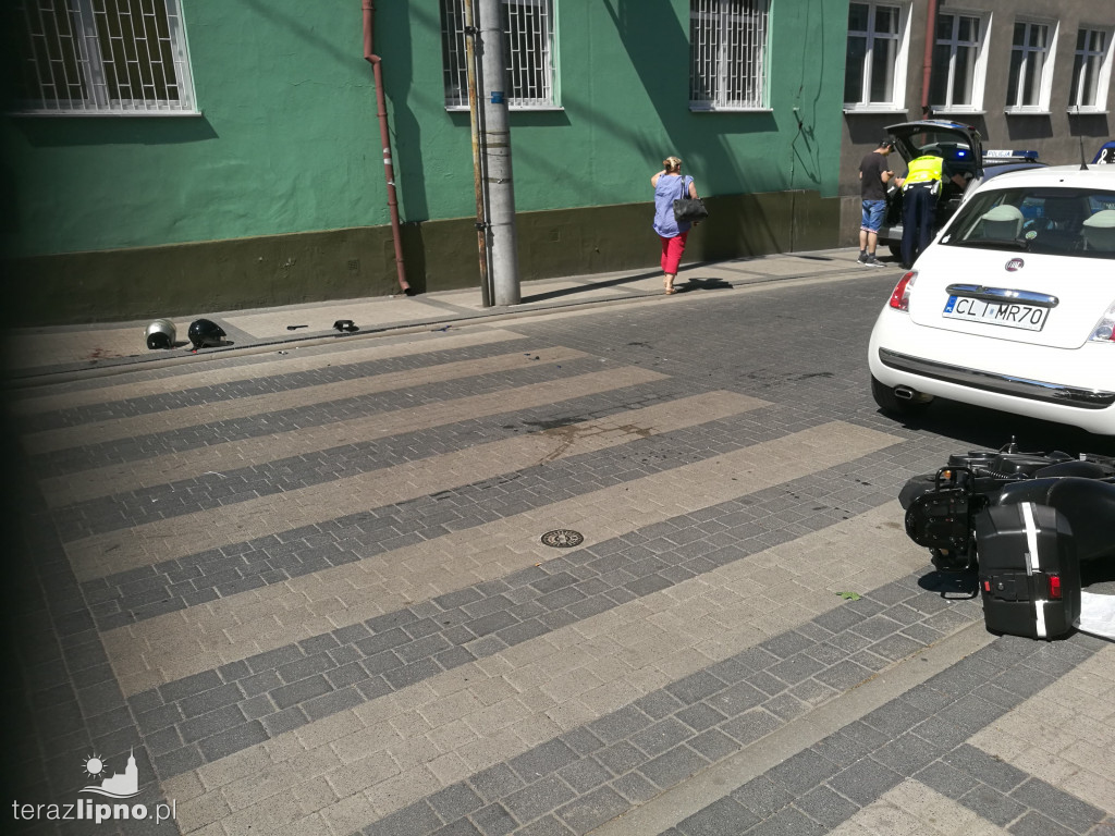 Groźne zdarzenie w centrum Lipna
