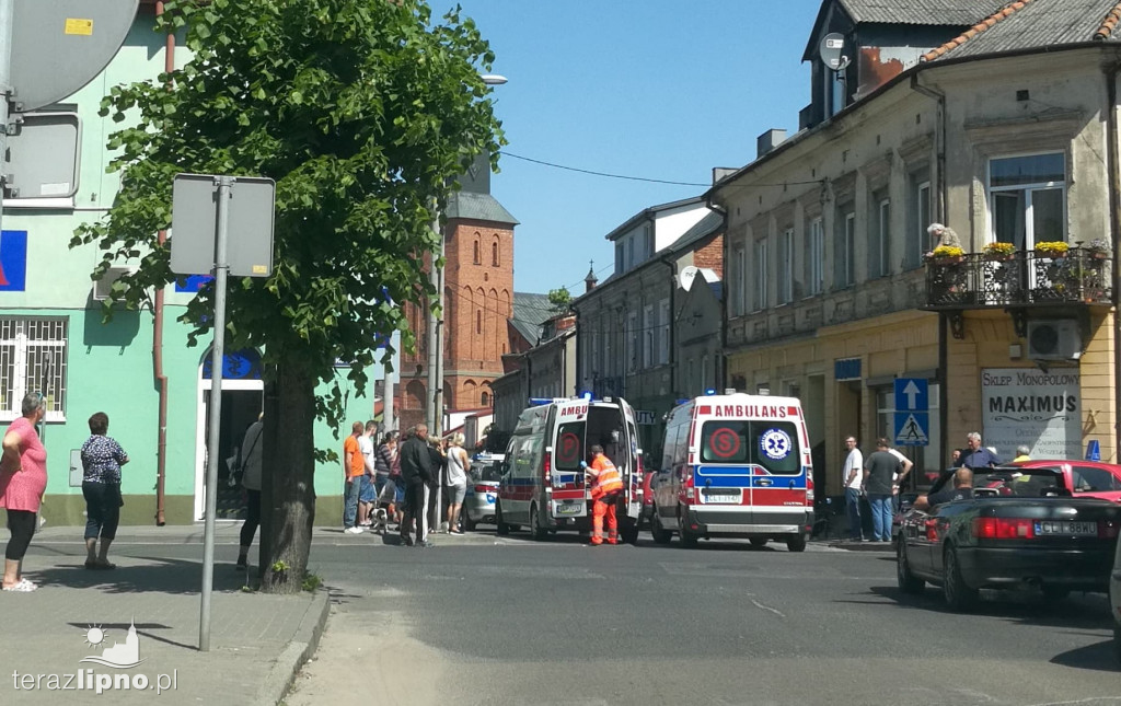 Groźne zdarzenie w centrum Lipna
