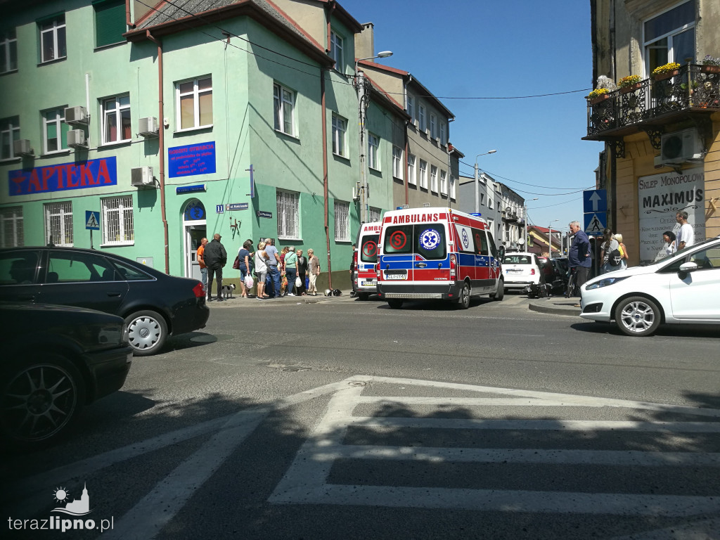 Groźne zdarzenie w centrum Lipna