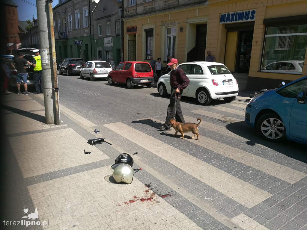 Groźne zdarzenie w centrum Lipna