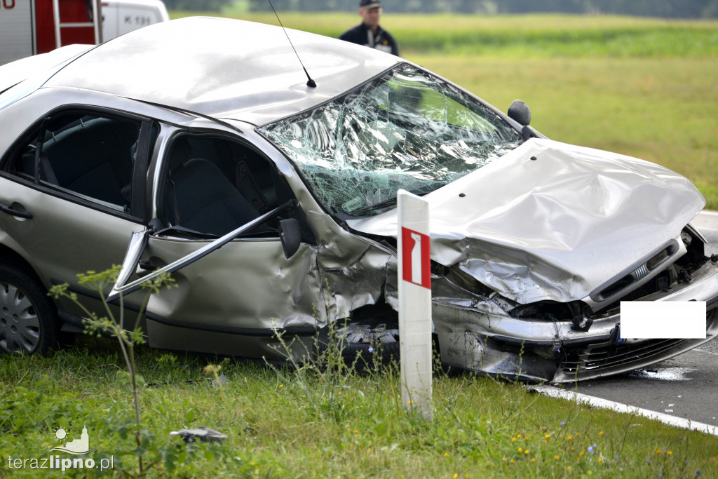 Wypadek na DK 67! Pięć osób poszkodowanych
