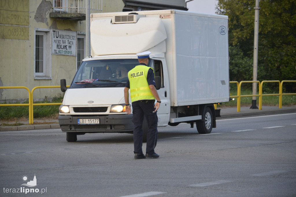 Kolizja na DK 10 w Lipnie