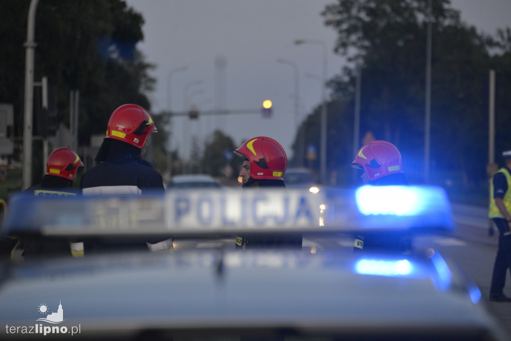 Kolizja na DK 10 w Lipnie
