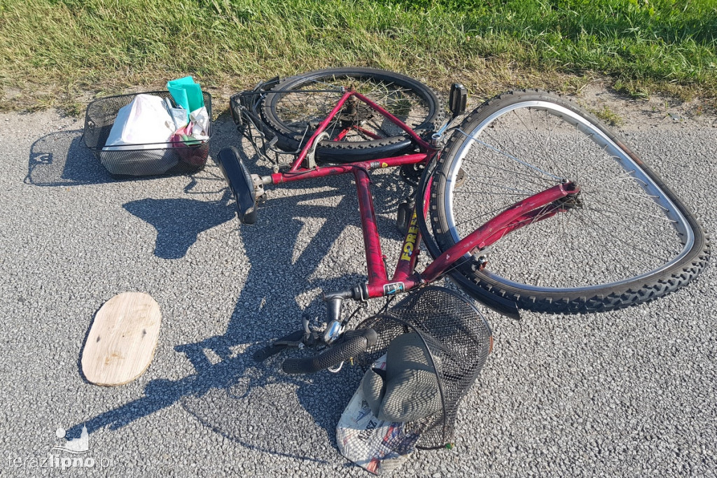 Zdarzenie z udziałem rowerzysty