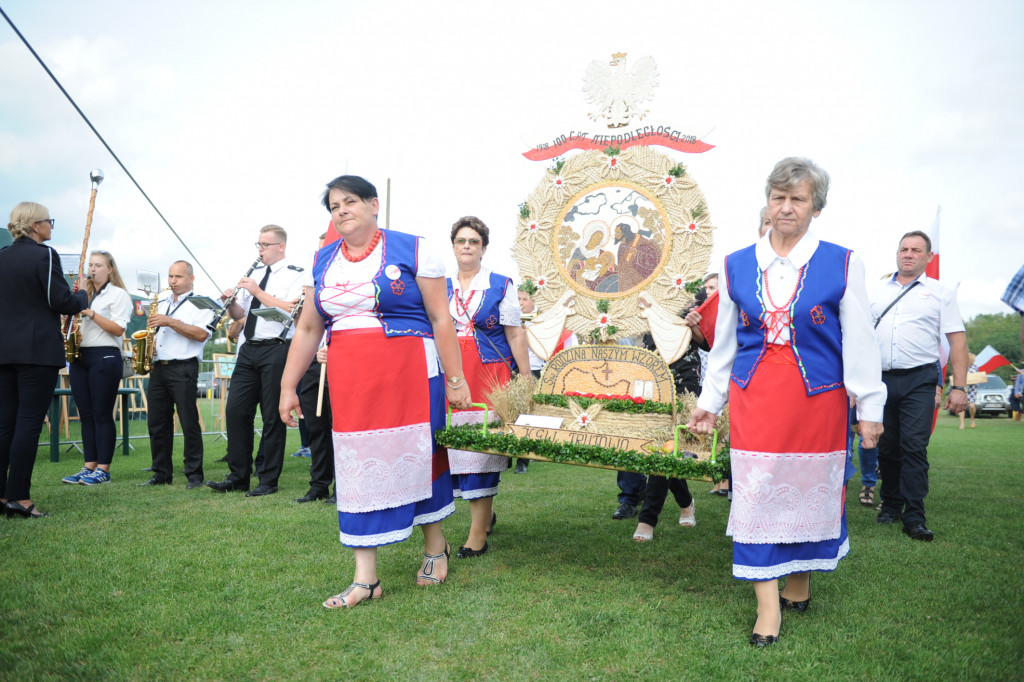 Powiatowe dożynki w Bobrownikach