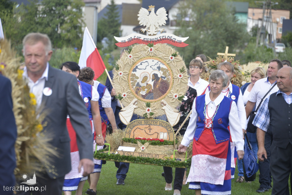 Powiatowe dożynki w Bobrownikach