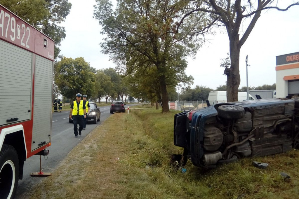 Osiem zdarzeń na drogach powiatu