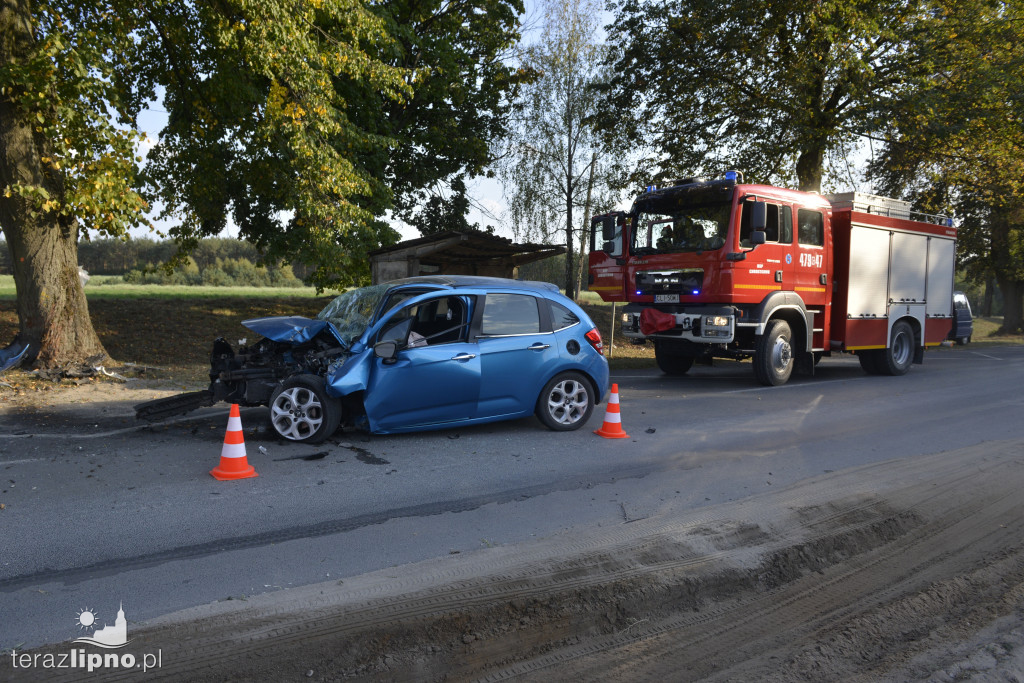 Groźny wypadek w Adamowie