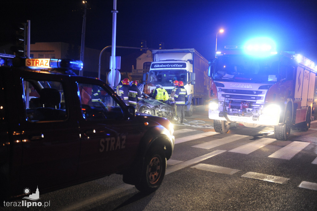 Śmiertelny wypadek na światłach
