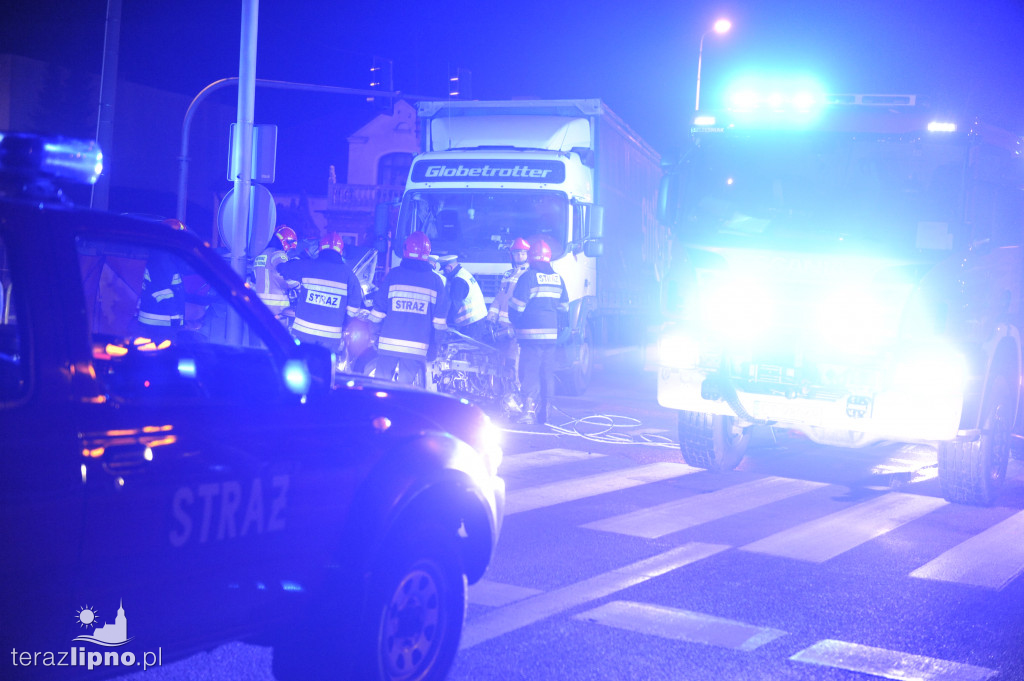 Śmiertelny wypadek na światłach