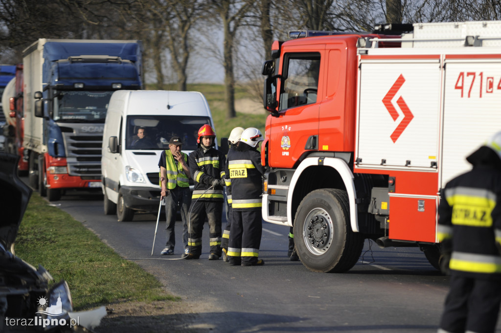 Groźne zdarzenie na DW 554