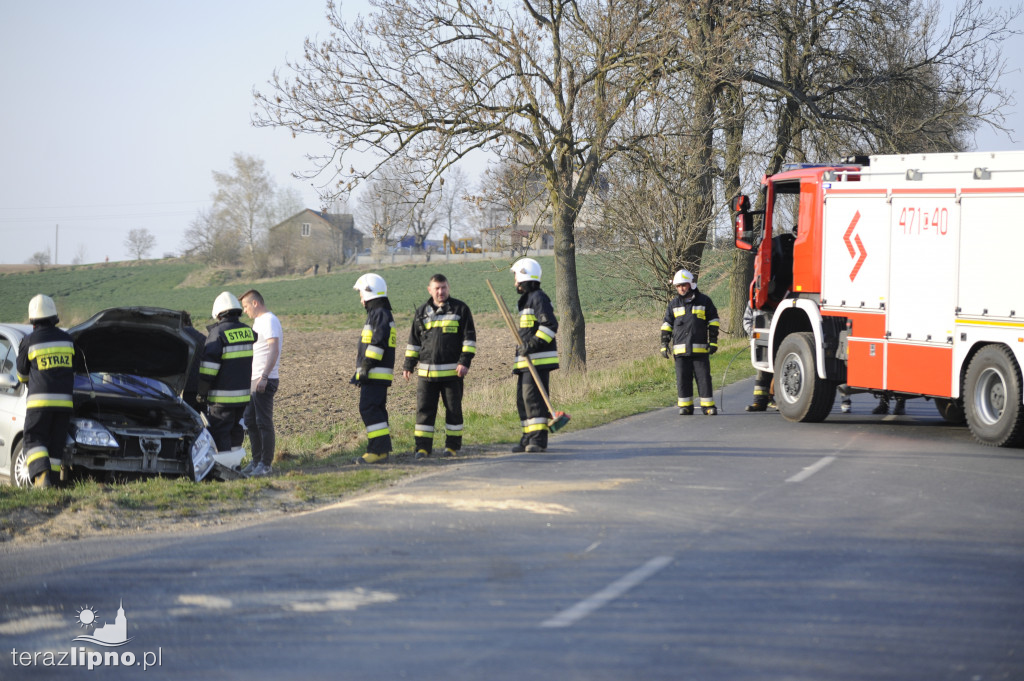 Groźne zdarzenie na DW 554