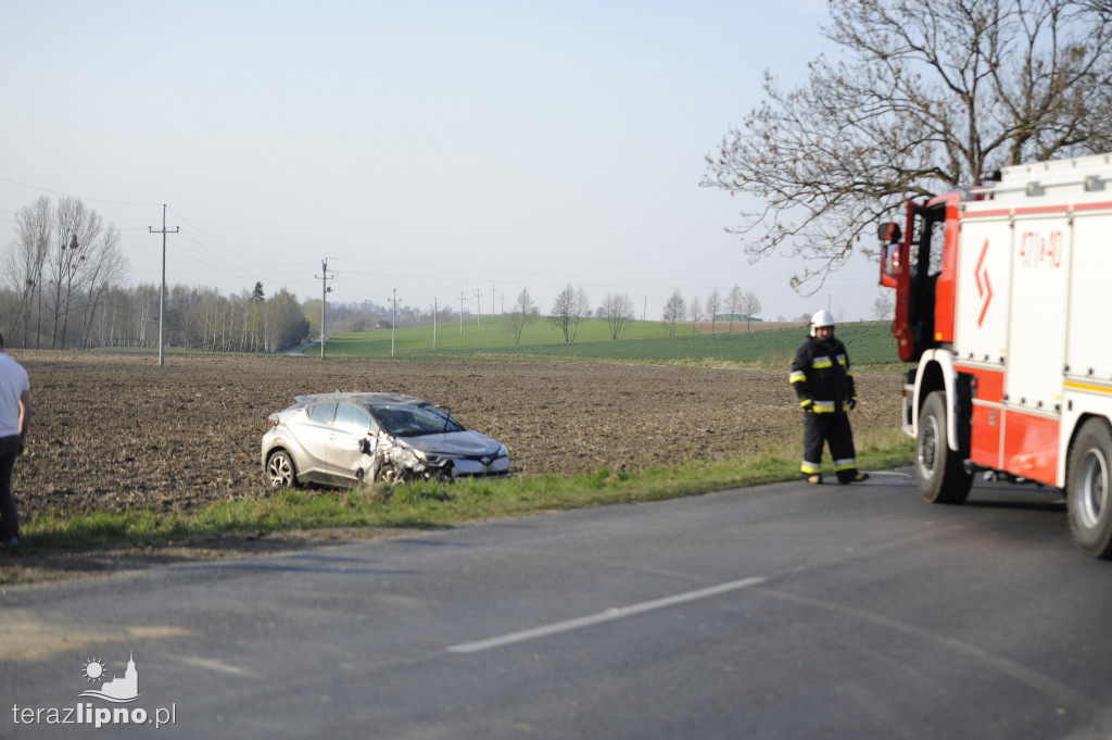 Groźne zdarzenie na DW 554