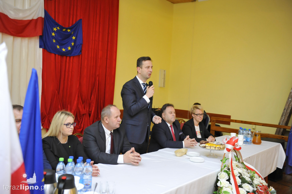 Lider PSL z wizytą w gminie Lipno