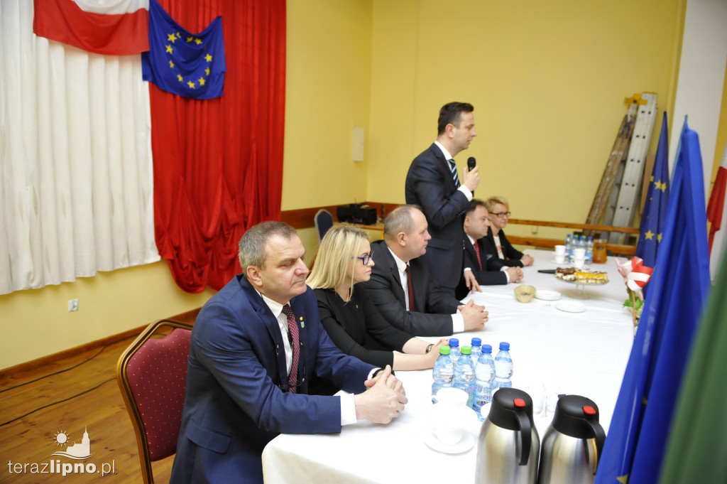 Lider PSL z wizytą w gminie Lipno