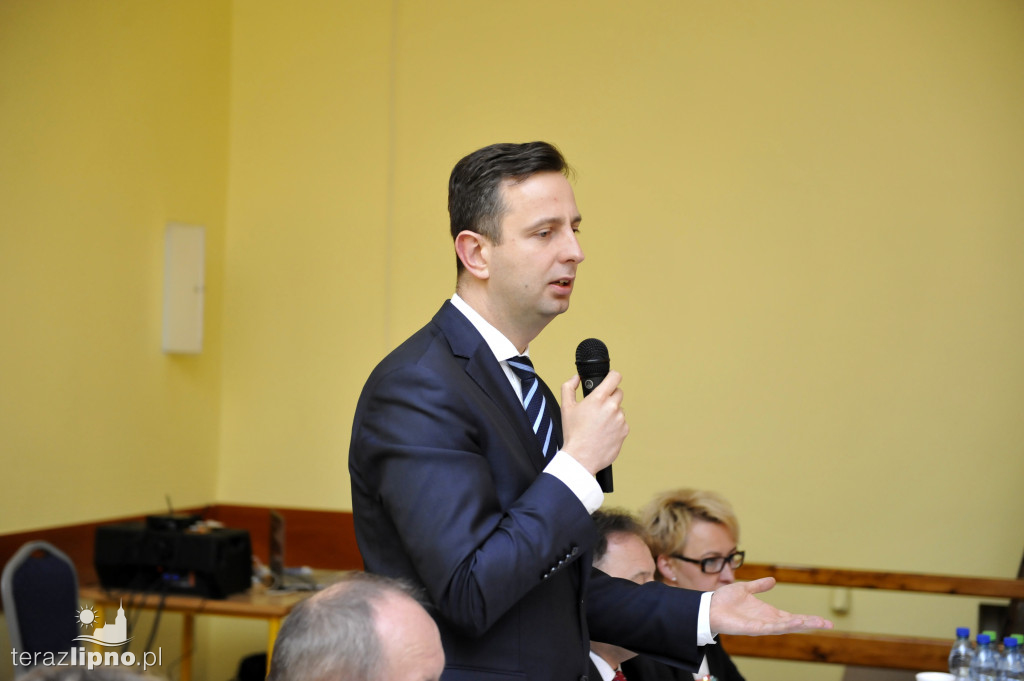 Lider PSL z wizytą w gminie Lipno