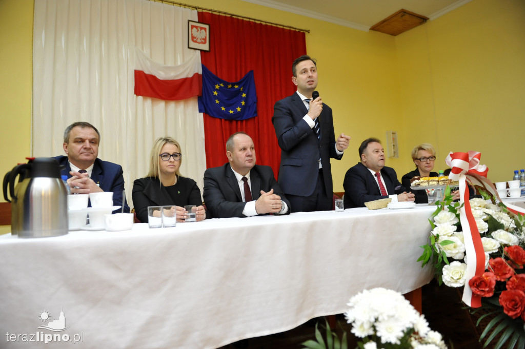 Lider PSL z wizytą w gminie Lipno
