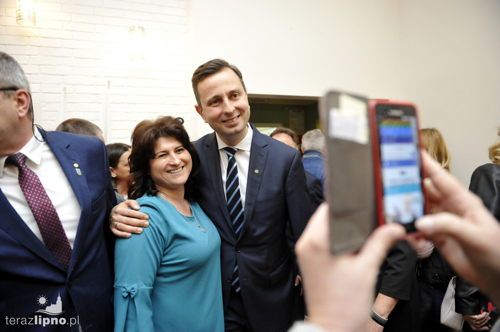Lider PSL z wizytą w gminie Lipno