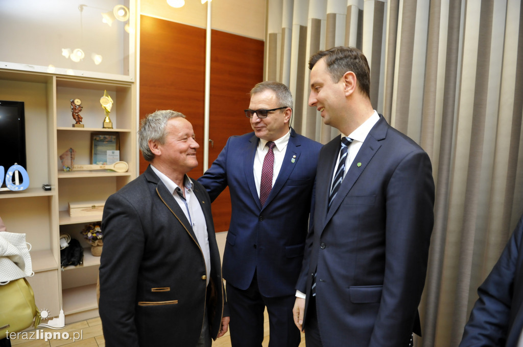 Lider PSL z wizytą w gminie Lipno