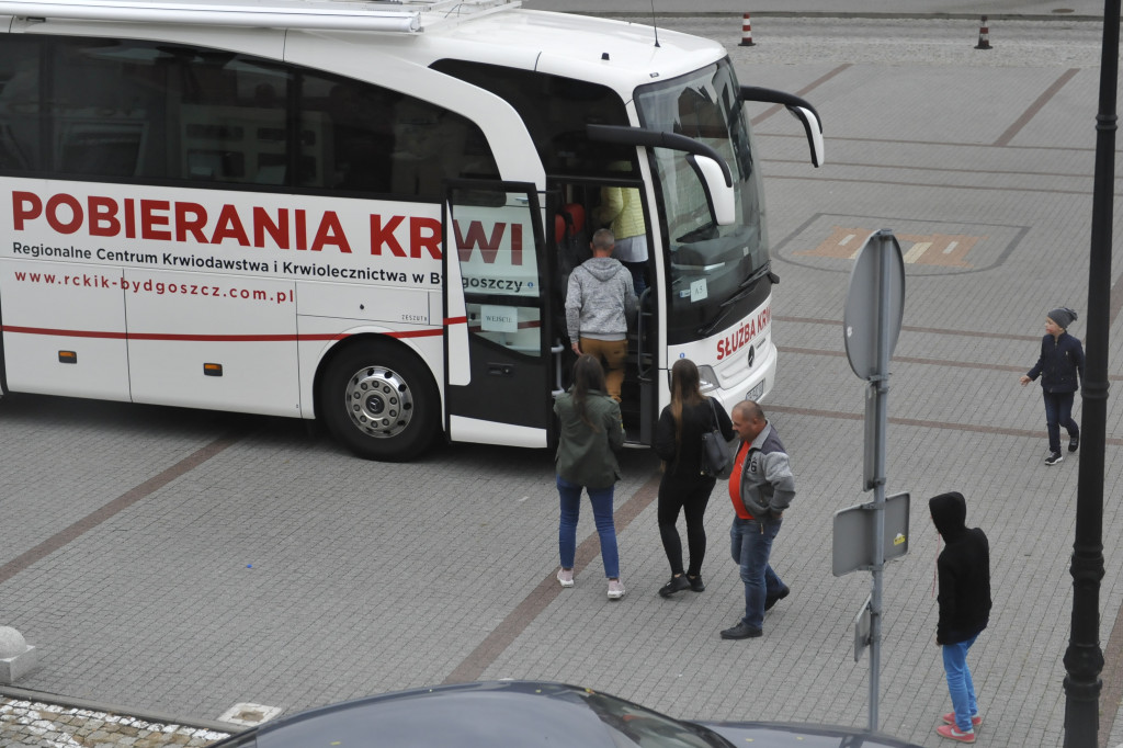 Wizyta krwiobusa w Lipnie