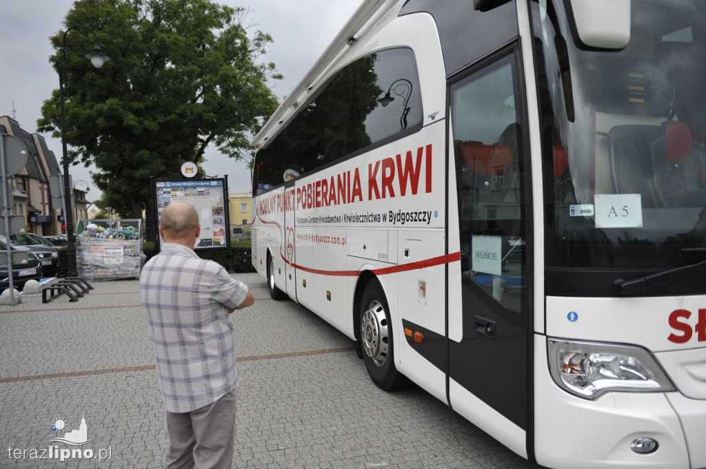 Wizyta krwiobusa w Lipnie