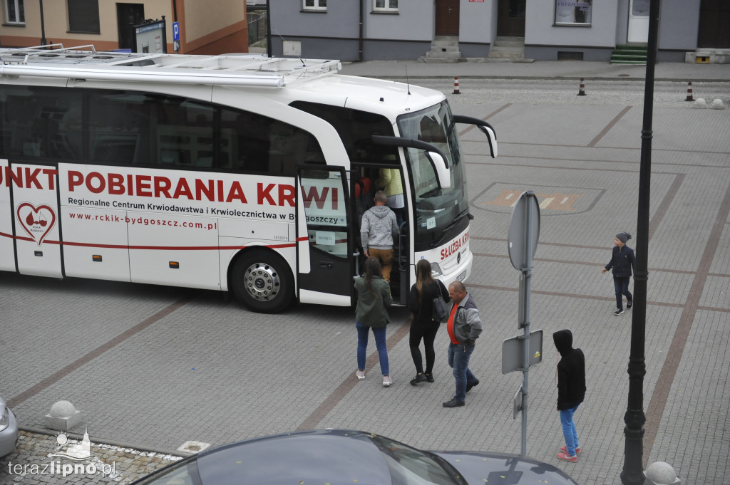 Wizyta krwiobusa w Lipnie