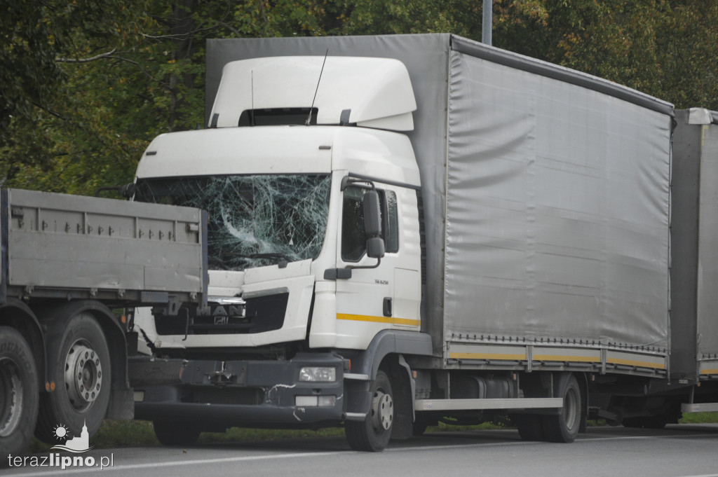Zderzenie pięciu pojazdów na DK 10