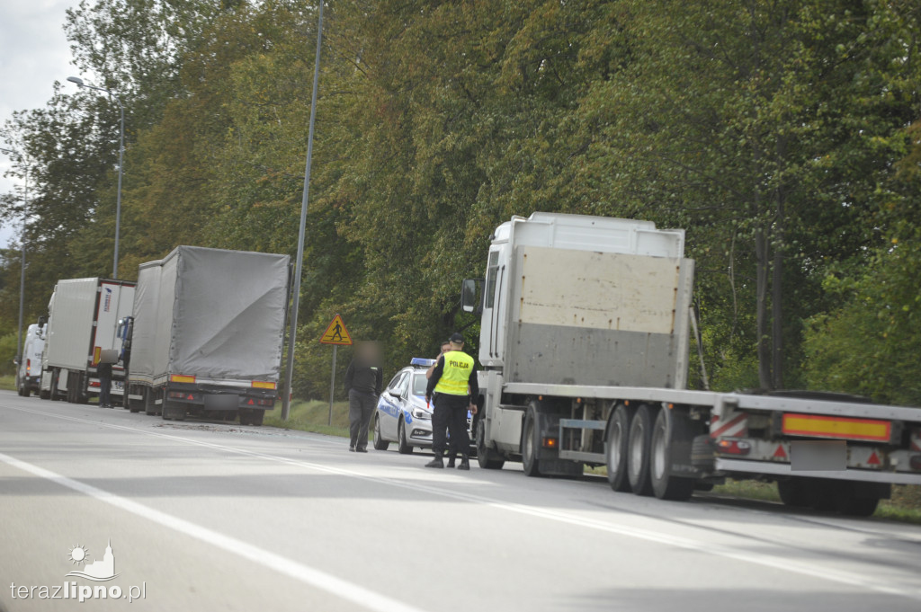 Zderzenie pięciu pojazdów na DK 10
