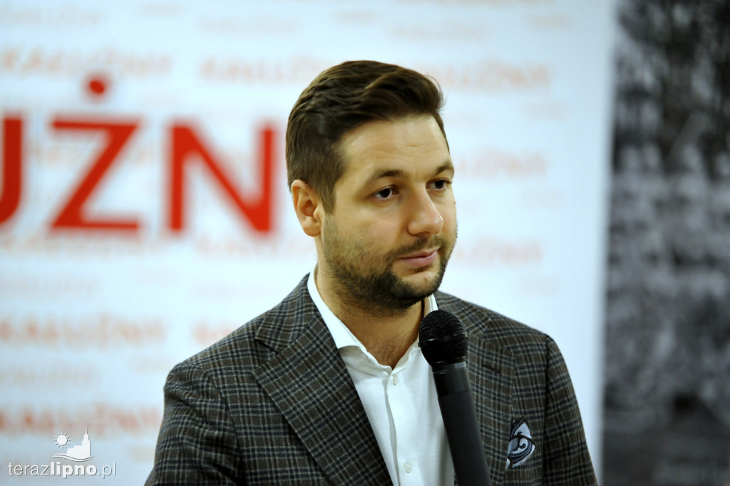 Poseł Patryk Jaki z wizytą w Lipnie