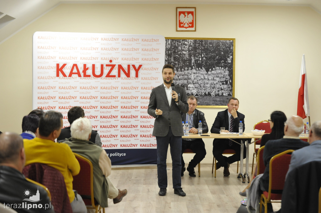Poseł Patryk Jaki z wizytą w Lipnie