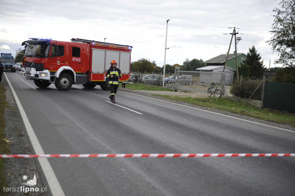 Groźne zdarzenie na DK 67