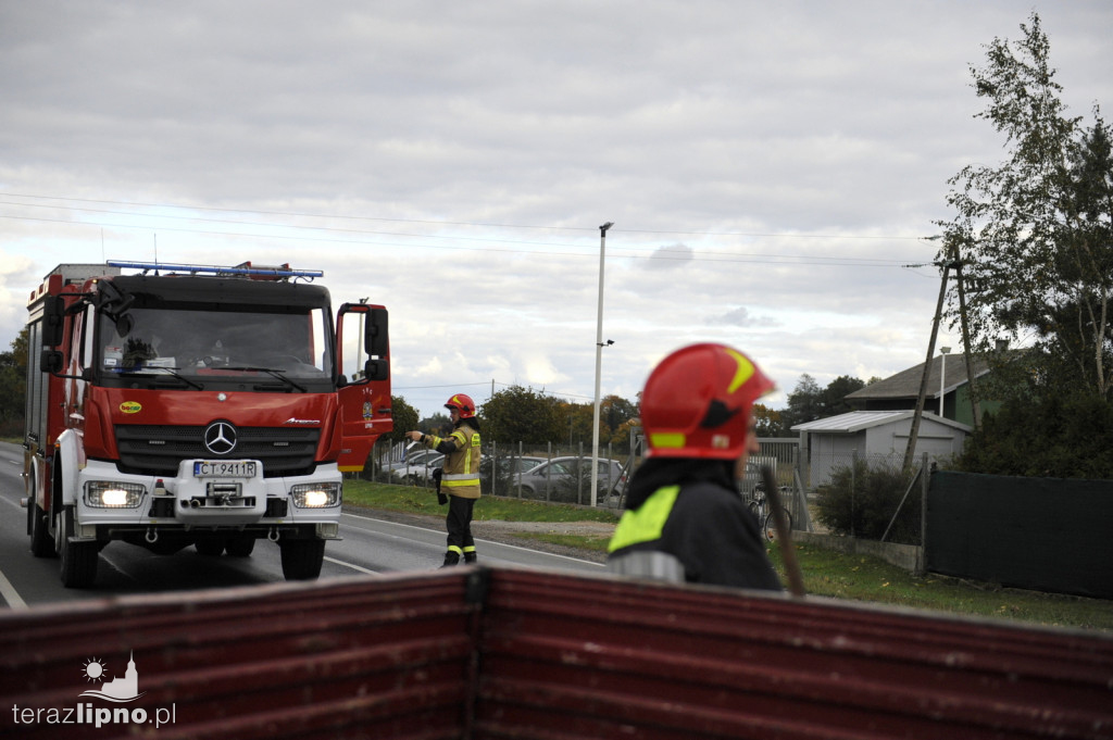 Groźne zdarzenie na DK 67