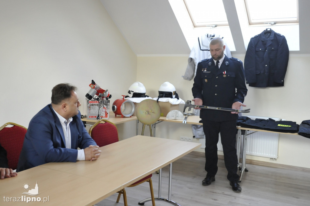 Doposażenie dla OSP w Lipnie