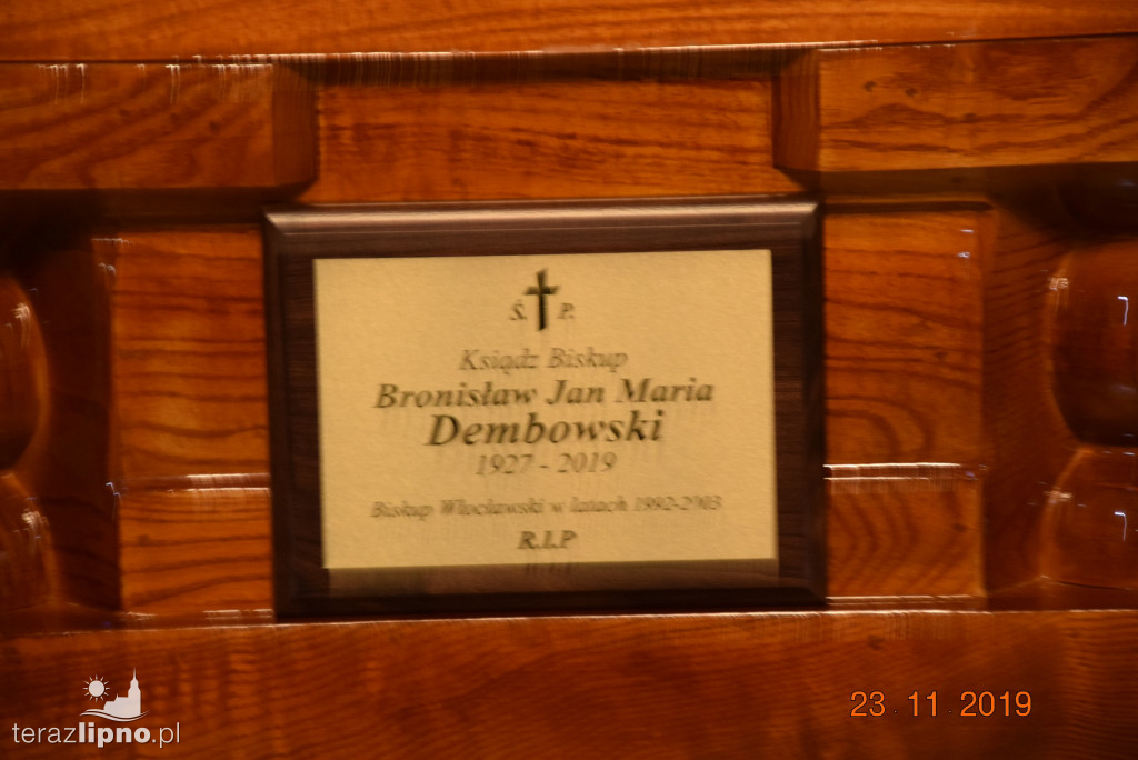 Pogrzeb bpa Bronisława Dembowskiego