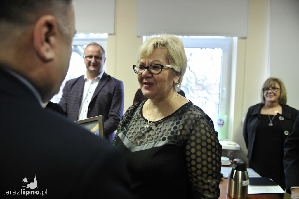 Podziękowania podczas sesji Rady Powiatu