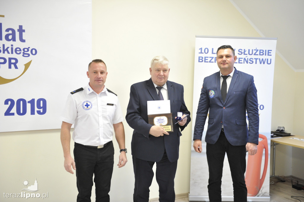 Dziesięciolecie lipnowskiego WOPR