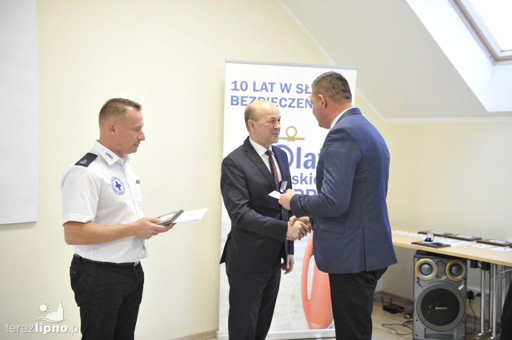 Dziesięciolecie lipnowskiego WOPR