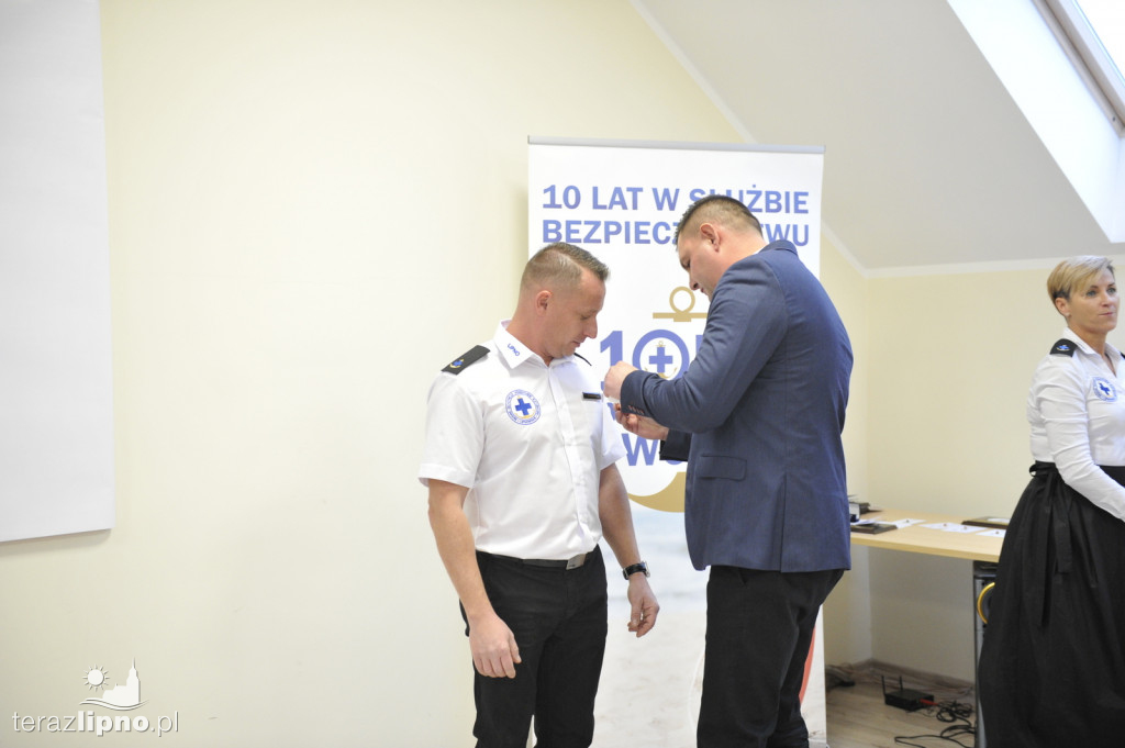 Dziesięciolecie lipnowskiego WOPR