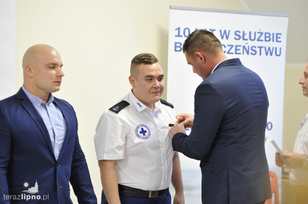 Dziesięciolecie lipnowskiego WOPR