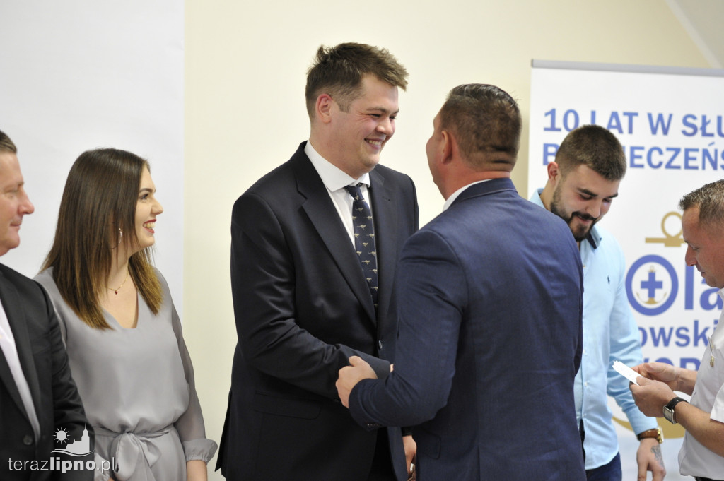 Dziesięciolecie lipnowskiego WOPR