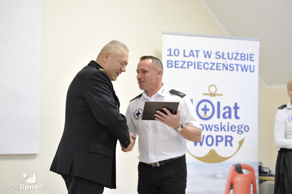 Dziesięciolecie lipnowskiego WOPR