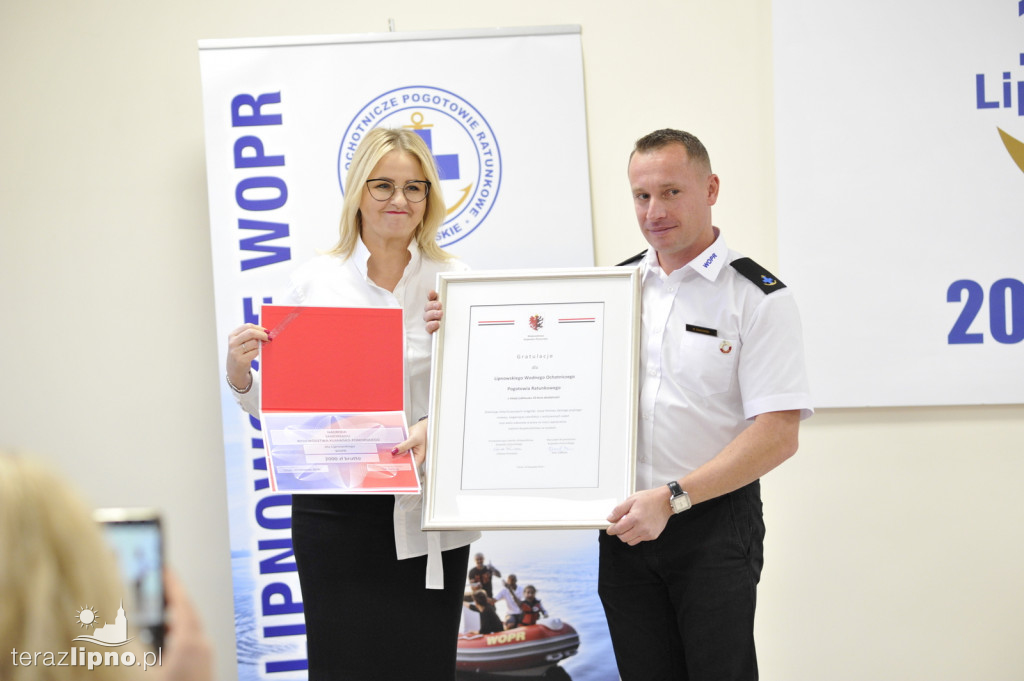 Dziesięciolecie lipnowskiego WOPR